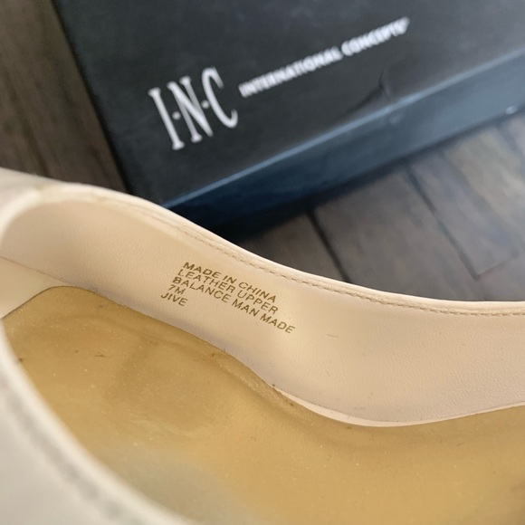 INC International Concepts Peep Toe Platform Heels - Picture 7 of 7